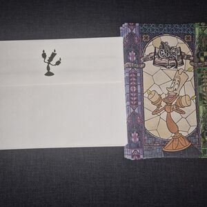 Disney Lumière Invitation Cards - Multicolor 10 Card Pack